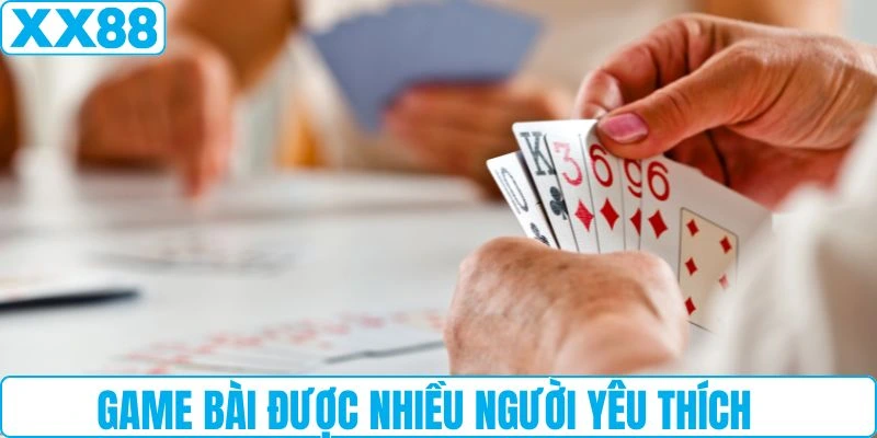 Game bài XX88 được nhiều người chơi tham gia